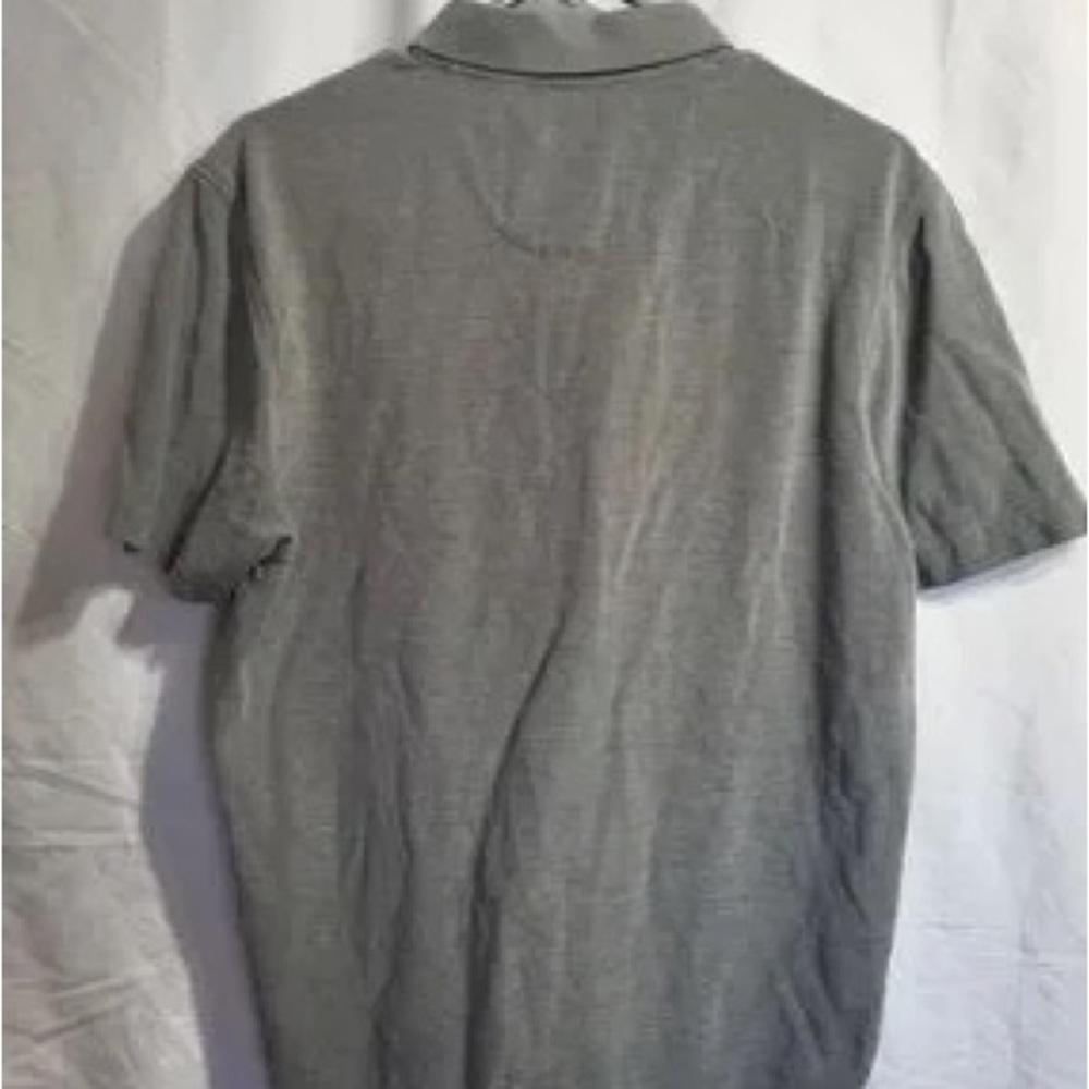 Arrow Gray Polo with White Chest Stripes - Picture 3 of 5